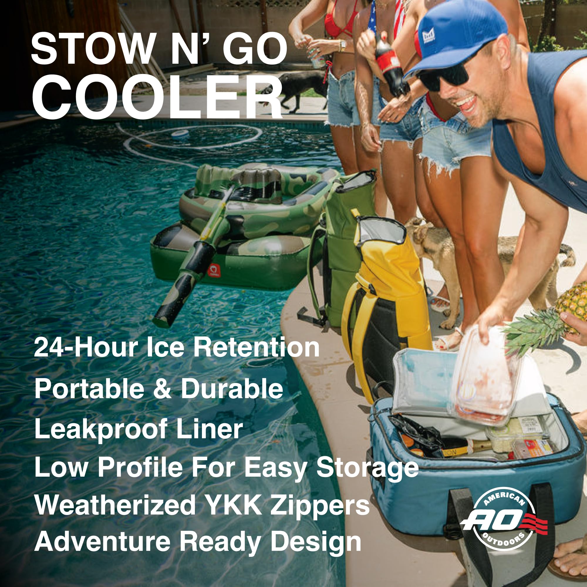 Amazon | AO Coolers(エーオークーラー) ストー&ゴー キャンバス